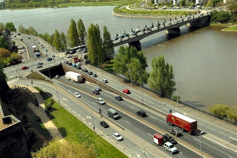 Pas de rocade sud à Angers