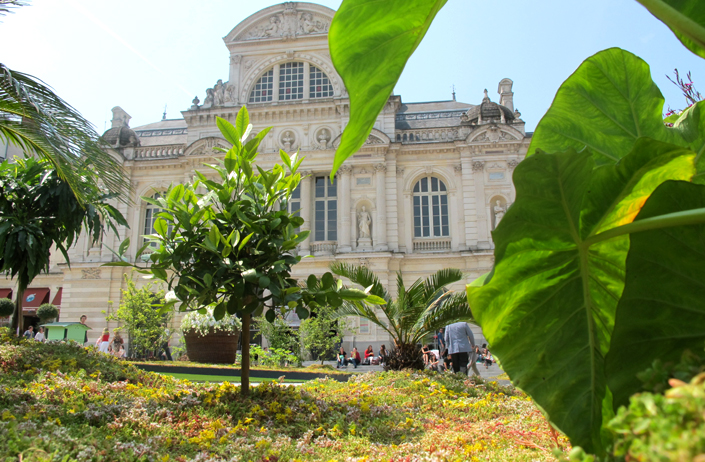 Les jardins d’été de la place du Ralliement