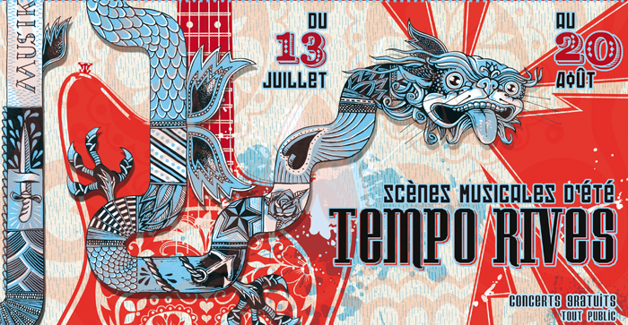 Tempo Rives 2013 sur les berges de Maine