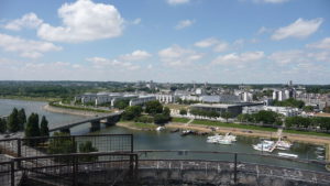 Angers, vue sur Maine